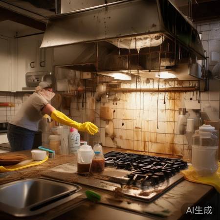 “环保秘籍：轻松解决厨房油污”