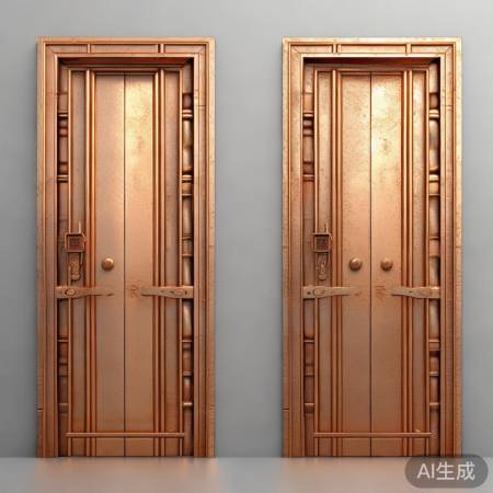 纯铜镀铜门，预算充足选纯铜