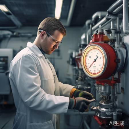 检测燃气压力，调整至标准