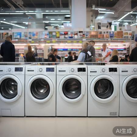 洗衣机价格多样，选适中性价比高