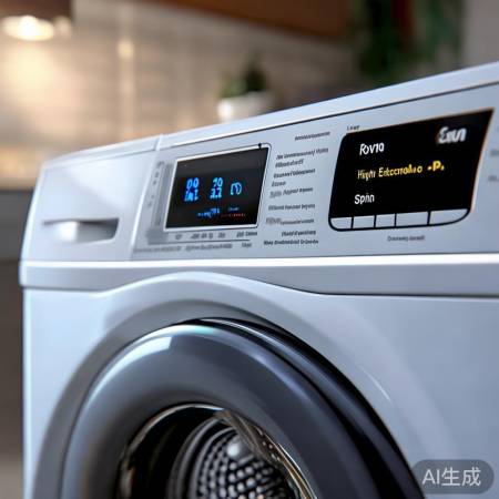 松下洗衣机高效脱水准备