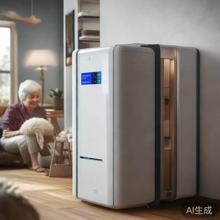 壁挂炉操作简便，智能调节。