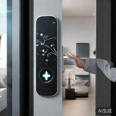 樱花指纹锁引领智能家居新潮流