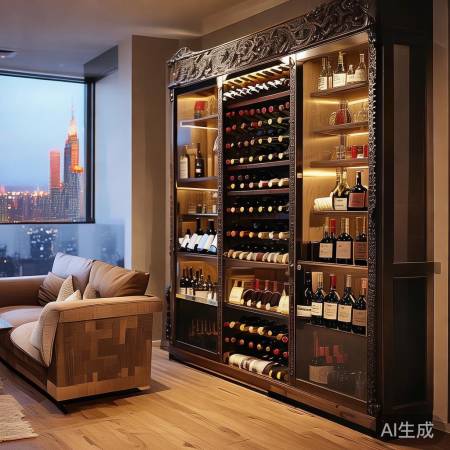 个性定制酒柜，生活气息满满