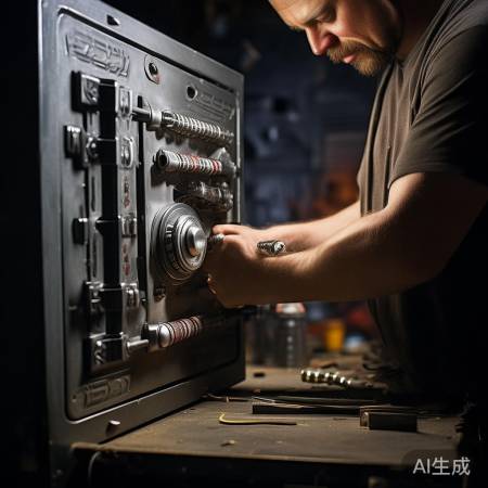 破解保险柜，需耐心技巧