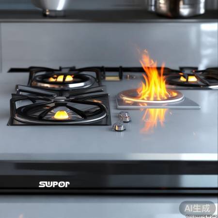 苏泊尔燃气灶，火力强大，安全智
