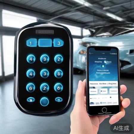 智能锁,一键解锁,省时神奇