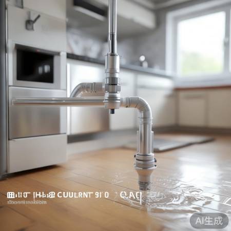 冷凝水管离地30cm防雨防踢