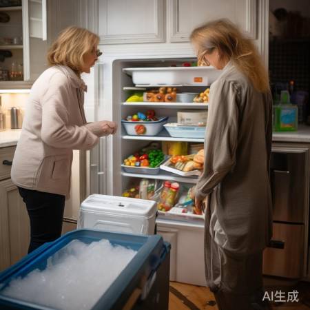 检查冰箱，食品保鲜