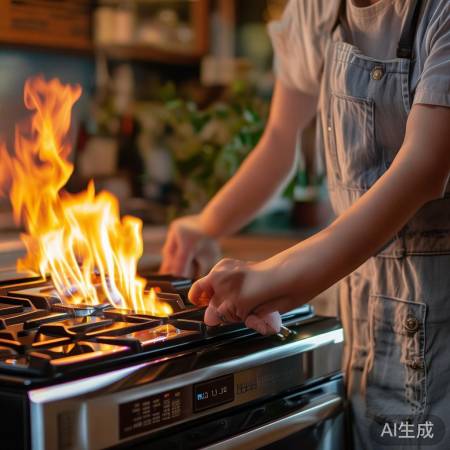 康宝燃气灶，火力灵活节能高