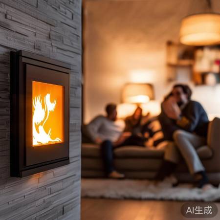 自然温暖，小松鼠壁挂炉