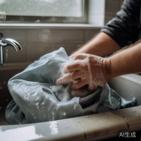 雨衣手洗小技巧