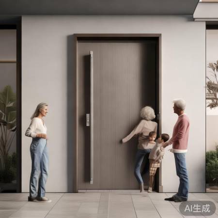 “防盗门选款看实用,安全至上。