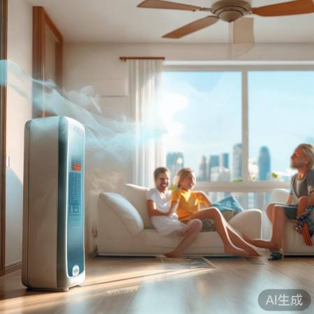 夏日清凉，空调风扇齐上阵