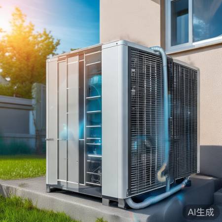 “高效空气能热泵，制冷制热两用