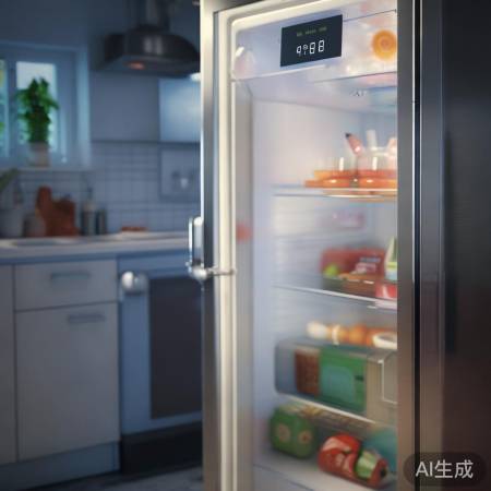 “冰箱冷藏温度适中，健康美食享
