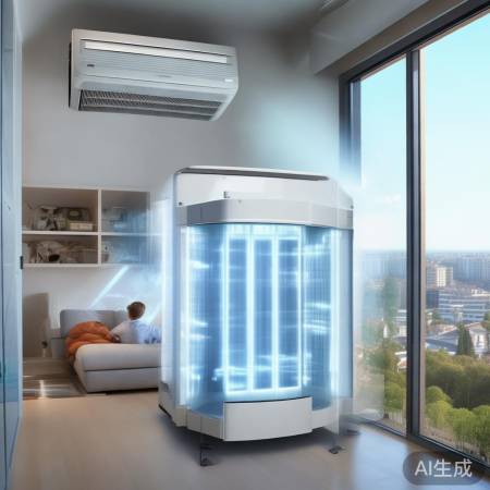 “中央空调新风，净化室内空气”