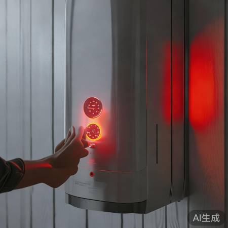 壁挂炉红灯故障：水压不足