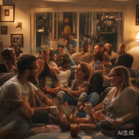 周末沙发聊天，自在最重要