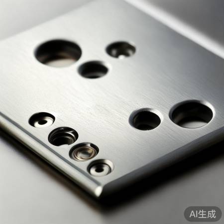 金属锁体，多螺丝孔