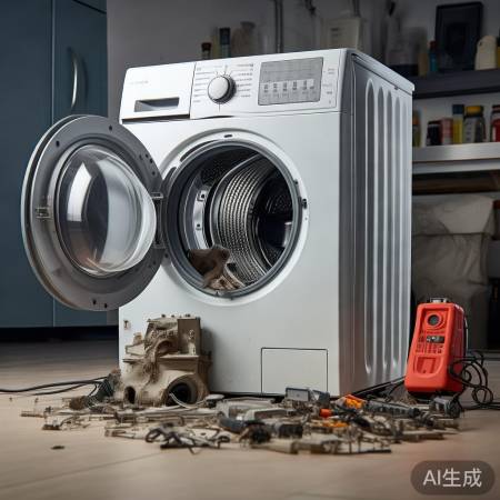 洗衣机内部故障，需专业维修