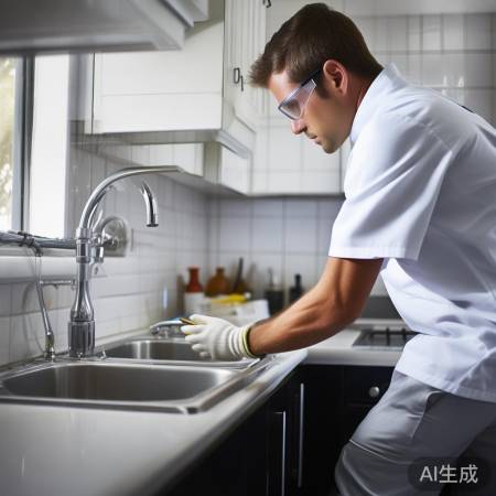 检查进水阀水管