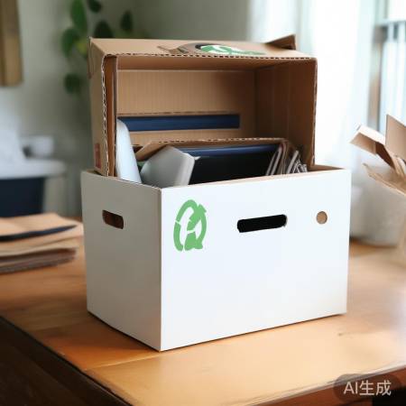 环保纸箱变保险柜,美好生活小行