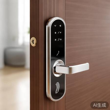 免打孔装指纹锁，方便神奇