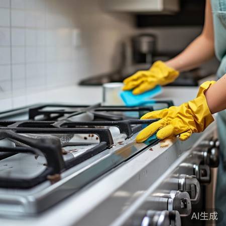 燃气灶清洁，简单几步轻松搞定