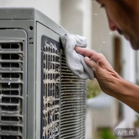 定期清洁空调外机