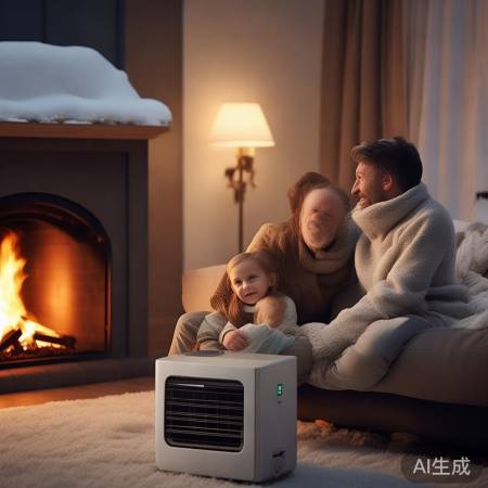 冬日春意暖空调