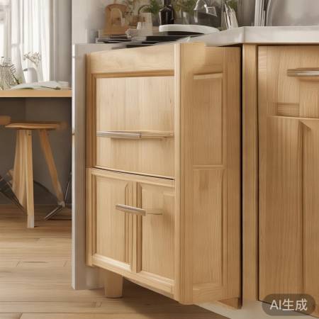 厨房小空间,窄柜更实用