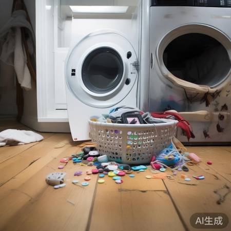 检查洗衣桶,防脱水隐患