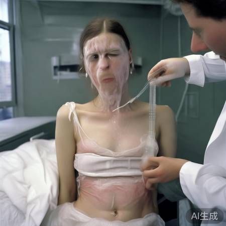 女子节食体检惊现14斤腹水