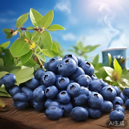 蓝莓绿茶抗老化