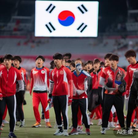韩国选手惊现慌乱，竟因听到朝鲜国歌？