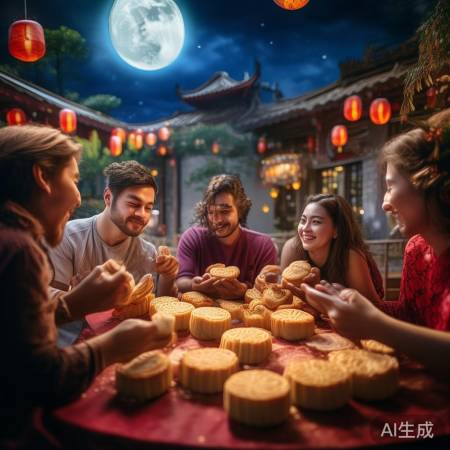 中秋文案分享,创意祝福!