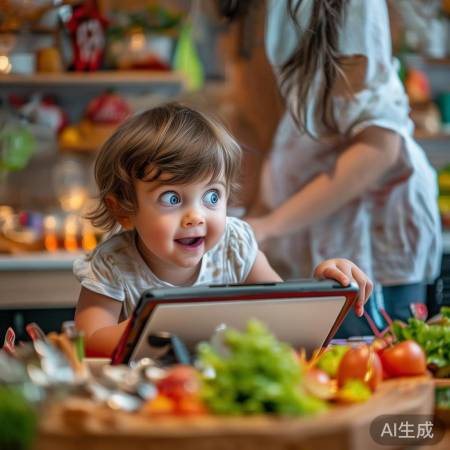 孩子好奇美食,担心影响健康
