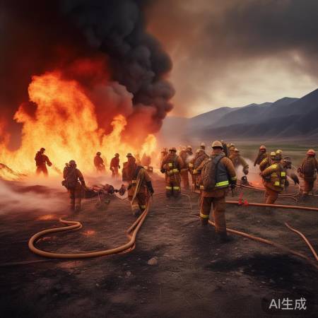 我国成功堵截蒙古火灾,实力点赞